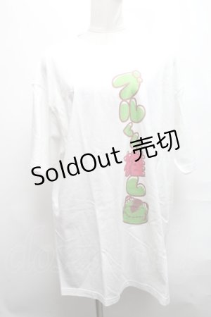 画像: 【SALE】NieR CLOTHING / プリントTシャツ  白 S-25-03-25-023-PU-TO-AS-ZT058