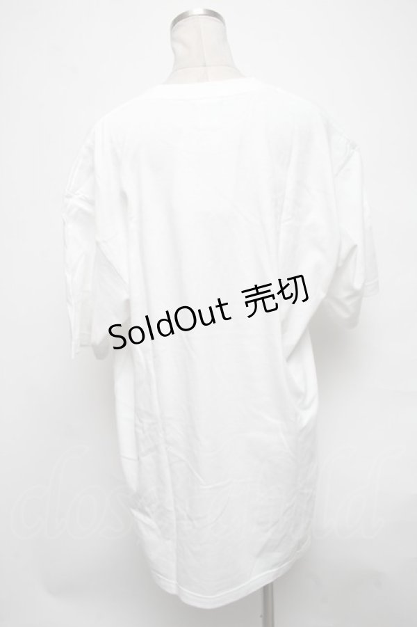 画像2: 【SALE】NieR CLOTHING / プリントTシャツ  白 S-25-03-25-023-PU-TO-AS-ZT058 (2)