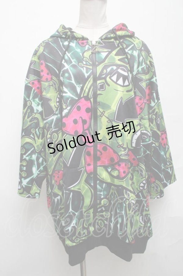 画像1: NieR Clothing / 転写パーカー   S-25-03-25-031-PU-TO-HR-ZS (1)