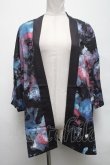 画像1: NieR Clothing / 転写プリント羽織   S-25-03-25-036-PU-BL-HR-ZS (1)