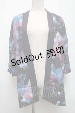画像: NieR Clothing / 転写プリント羽織   S-25-03-25-036-PU-BL-HR-ZS