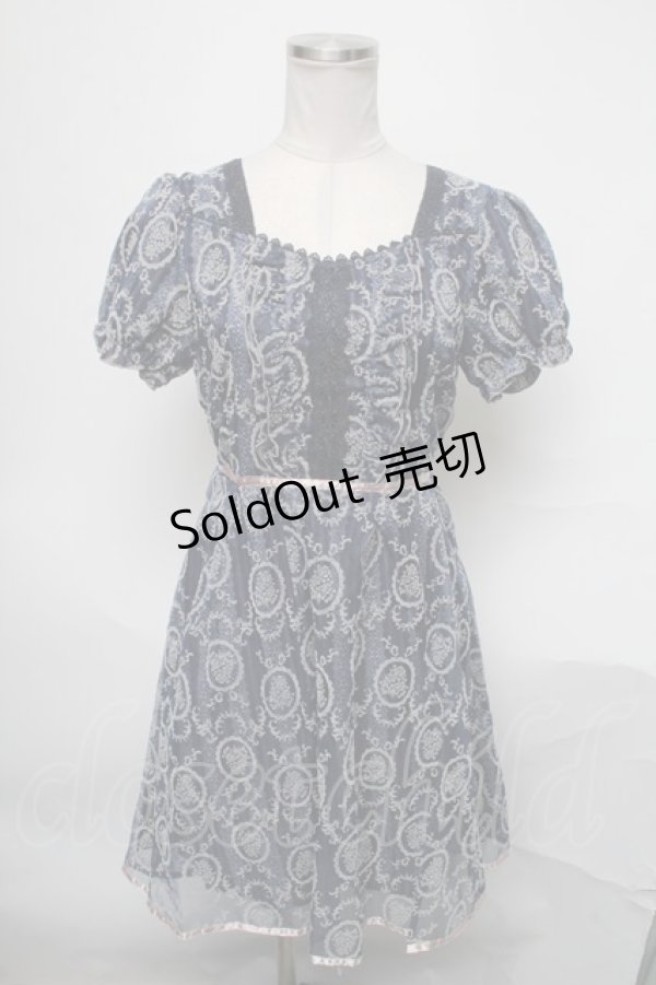 画像1: axes femme / レジメンフロッキー重ねチュニック   S-25-03-28-050-AX-TO-ET-ZS (1)