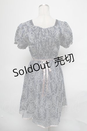 画像: axes femme / 花柄ワンピース   S-25-03-28-051-AX-BL-AS-ZS