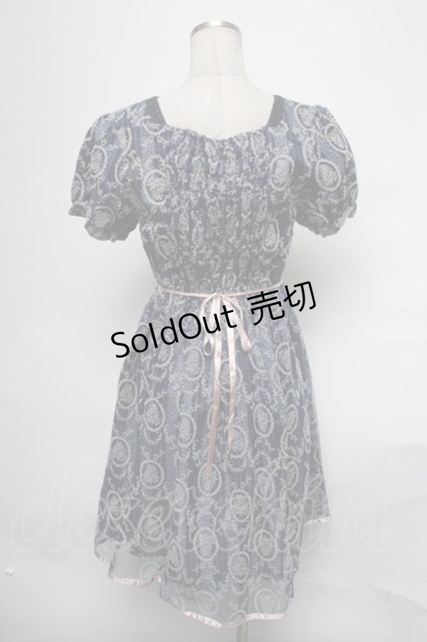 画像1: axes femme / 花柄ワンピース   S-25-03-28-051-AX-BL-AS-ZS (1)