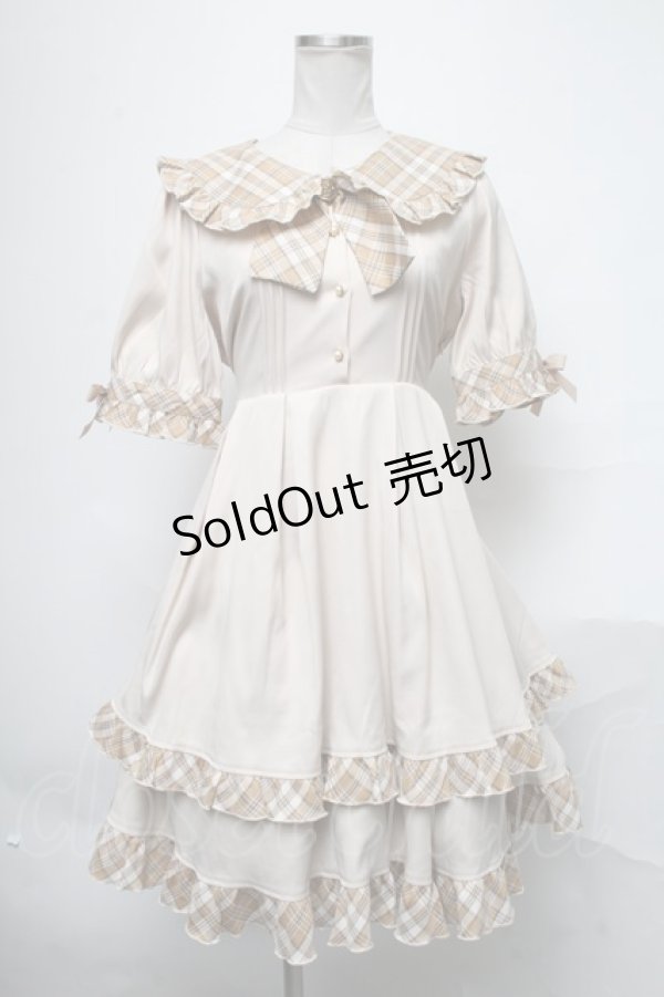 画像2: Amavel / Country Waitress ワンピース  ベージュ S-25-03-28-053-CA-OP-AS-ZS (2)