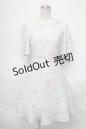 画像: LODISPOTTO / 花柄ワンピース  グレー S-25-03-28-055-LO-OP-AS-ZS
