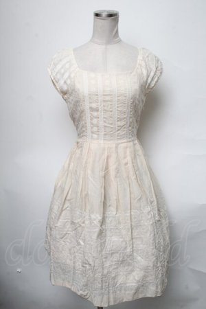 画像: Jane Marple / ドット刺繍ワンピース  オフ S-25-03-28-059-JM-OP-AS-ZS