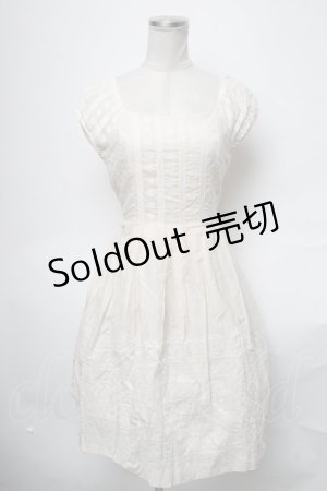 画像: Jane Marple / ドット刺繍ワンピース  オフ S-25-03-28-059-JM-OP-AS-ZS