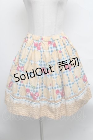 画像: Emily Temple cute / ビスケットスカート  ブルー S-25-03-28-075-ET-SK-ET-ZS