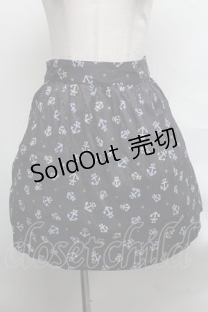 画像: 【SALE】Jane Marple /アンカースカート  紺 S-25-03-28-081-JM-SK-AS-ZT406