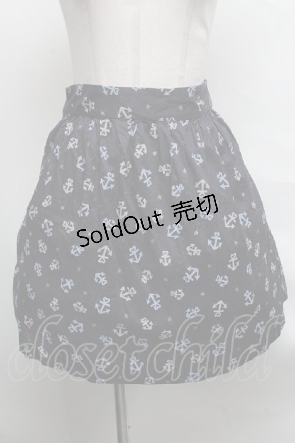 画像1: 【SALE】Jane Marple /アンカースカート  紺 S-25-03-28-081-JM-SK-AS-ZT406 (1)