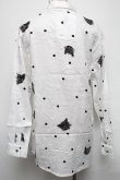 画像2: MILKBOY / NIGHT CAT SHIRTS  白 S-25-03-28-013-MB-BL-HR-ZS (2)