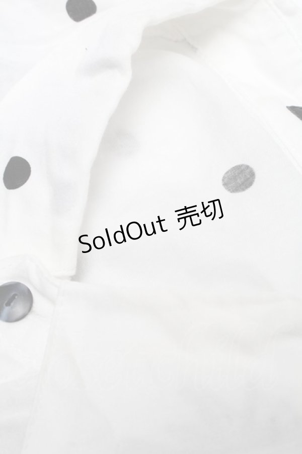 画像4: MILKBOY / NIGHT CAT SHIRTS  白 S-25-03-28-013-MB-BL-HR-ZS (4)