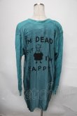 画像2: HYSTERIC GLAMOUR / プリントロングカーディガン  ブルー S-25-03-28-030-PU-TO-HR-ZS (2)