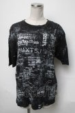 画像1: HN+DIE / プリントTシャツ  黒 S-25-03-28-036-HN-TS-HR-ZS (1)
