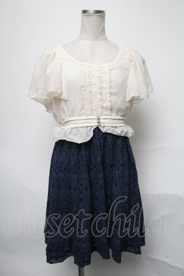 画像2: axes femme / レースワンピース   S-25-03-28-047-AX-OP-AS-ZI (2)
