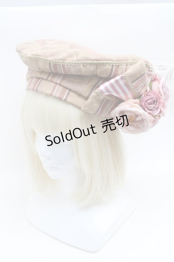 画像1: 危機裸裸商店 / ロココローズクレッツヒェンHAT   S-25-03-31-004-GO-BG-HR-ZS (1)