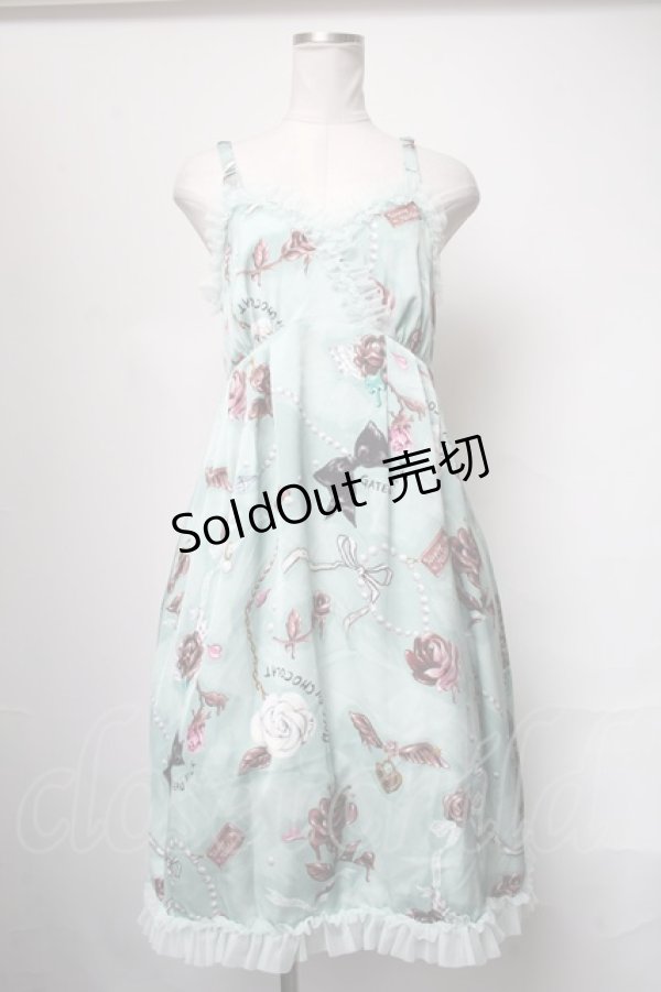 画像1: MILK / ショコラローズベビードール  ミント S-25-03-31-064-ML-OP-HR-ZT034 (1)