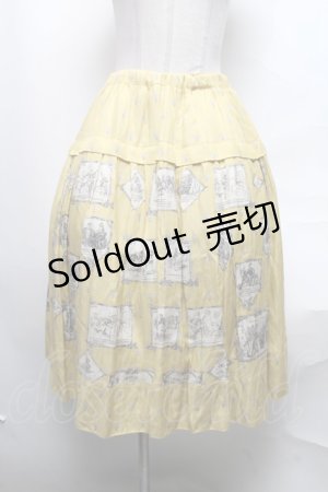 画像: Jane Marple / Spirit of libertyフラッフィースカート  イエロー S-25-03-31-075-JM-SK-AS-ZS