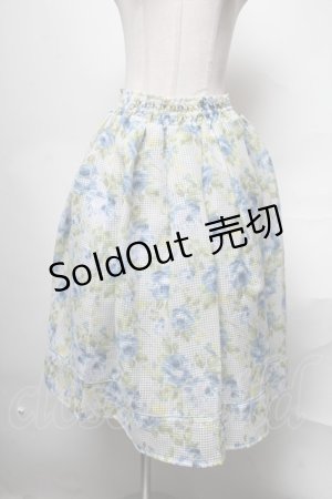 画像: axes femme / スカート  ブルー S-25-03-31-079-AX-SK-AS-ZS