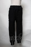 画像1: NieR Clothing / ロゴテープパンツ  黒 S-25-03-31-081-PU-PA-AS-ZS (1)