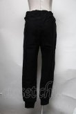画像2: NieR Clothing / ロゴテープパンツ  黒 S-25-03-31-081-PU-PA-AS-ZS (2)