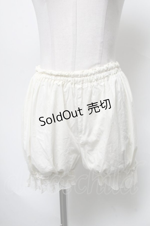 画像1: metamorphose / ブルマ（幅広レース）  キナリ S-25-03-31-082-ME-PA-HR-ZS (1)