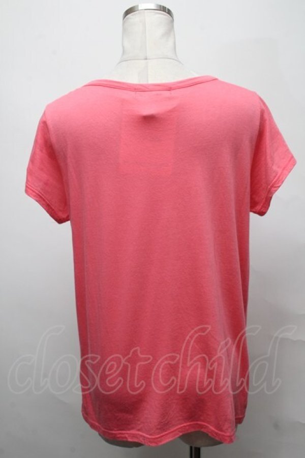 画像2: PEACE NOW / プリントTシャツ  ピンク S-25-03-31-009-PU-TO-HR-ZS (2)