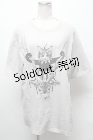 画像: ヒグチユウコ / プリントカットソー  グレー S-25-03-31-011-LO-TO-AS-ZS