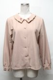 画像1: an another angelus / ローズ刺繍ブラウス  ベージュ S-25-03-31-012-CA-BL-AS-ZS (1)