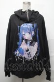 画像1: REFLEM / REFLEM×negi コラボスタンドプルパーカー  黒 S-25-03-31-025-PU-TO-HR-ZS (1)