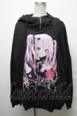 画像1: REFLEM / REFLEM×negi コラボスタンドプルパーカー  黒 S-25-03-31-026-PU-TO-HR-ZS (1)