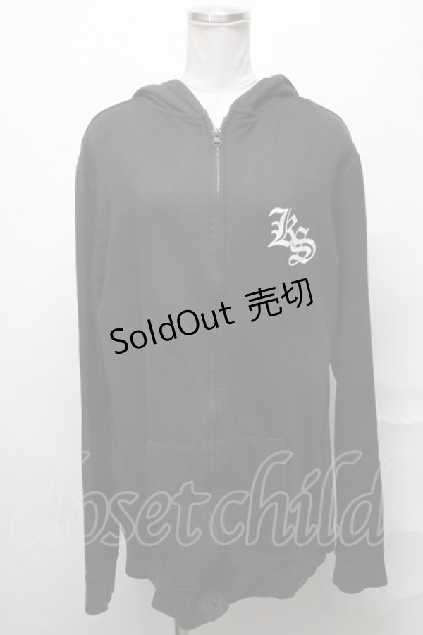 画像1: KILL STAR / ロゴパーカー  黒 S-25-03-31-036-SL-TO-HR-ZS (1)
