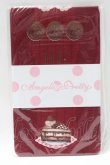 画像1: Angelic Pretty / Cream Cookie Paradeオーバーニー  ワイン S-25-04-01-007-AP-ZA-AS-ZS (1)