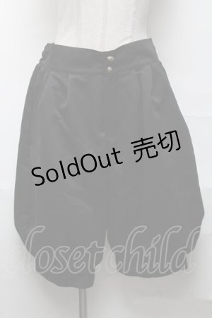 画像: HERHUM / ふわふわカボチャパンツロング  黒 S-25-04-01-087-GO-PA-HR-ZS