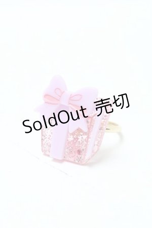 画像: Angelic Pretty / プレゼントBOXリング  ピンク S-25-04-01-013-AP-ZA-AS-ZS