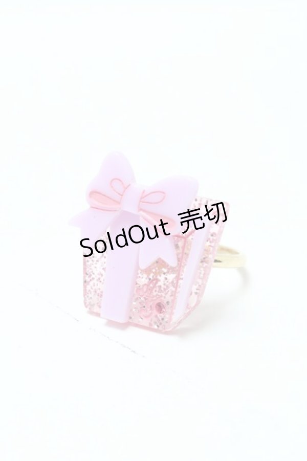 画像1: Angelic Pretty / プレゼントBOXリング  ピンク S-25-04-01-013-AP-ZA-AS-ZS (1)
