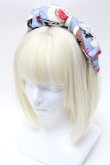 画像1: metamorphose / Wonder Card リボンカチューシャ  サックス S-25-04-01-015-ME-AC-AS-ZS (1)