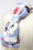 画像3: metamorphose / Wonder Card リボンカチューシャ  サックス S-25-04-01-015-ME-AC-AS-ZS (3)