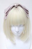 画像2: LOLITA / リボンカチューシャ  オフ S-25-04-01-021-LO-TO-AS-ZS (2)