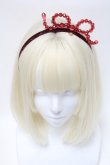 画像2: MILK / パールリボンカチューシャ  赤 S-25-04-01-024-ML-AC-AS-ZS (2)