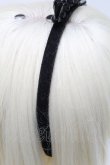 画像3: MILK / パールリボンカチューシャ  黒 S-25-04-01-027-ML-AC-AS-ZS (3)
