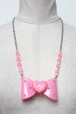 画像1: Angelic Pretty / きらめきハートリボンネックレス  ピンク S-25-04-01-033-AP-AC-AS-ZS (1)