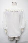 画像2: Angelic Pretty / Sugaryシフォンブラウス  オフ S-25-04-03-050-AP-BL-HR-ZS (2)