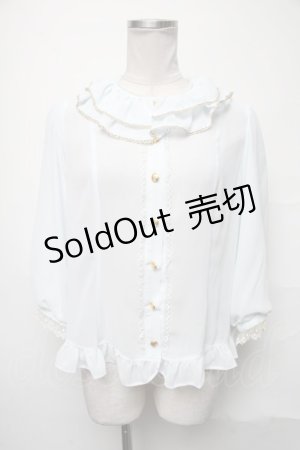 画像: Angelic Pretty / Moonlightブラウス  サックス S-25-04-03-053-AP-BL-HR-ZS