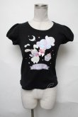 画像1: Angelic Pretty / MilkyPlanetプリントカットソー  黒 S-25-04-03-059-AP-TS-HR-ZS (1)