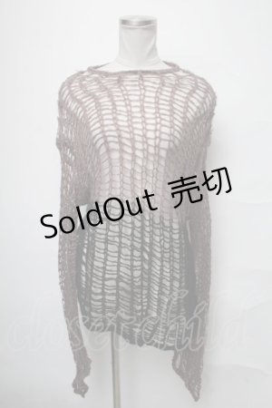 画像: Drug Honey / バイカラーニットトップス   S-25-04-03-066-PU-TO-AS-ZT129