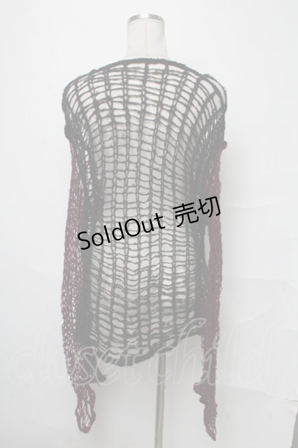 画像2: Drug Honey / バイカラーニットトップス   S-25-04-03-067-PU-TO-AS-ZS (2)