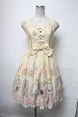 画像1: Angelic Pretty / Wonder Gallery Specialジャンパースカートセット  アイボリー S-25-04-03-072-AP-OP-HR-ZS (1)