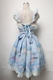 画像2: Angelic Pretty / Aquarium Carnivalペプラムジャンパースカート  サックス S-25-04-03-075-AP-OP-HR-ZS (2)